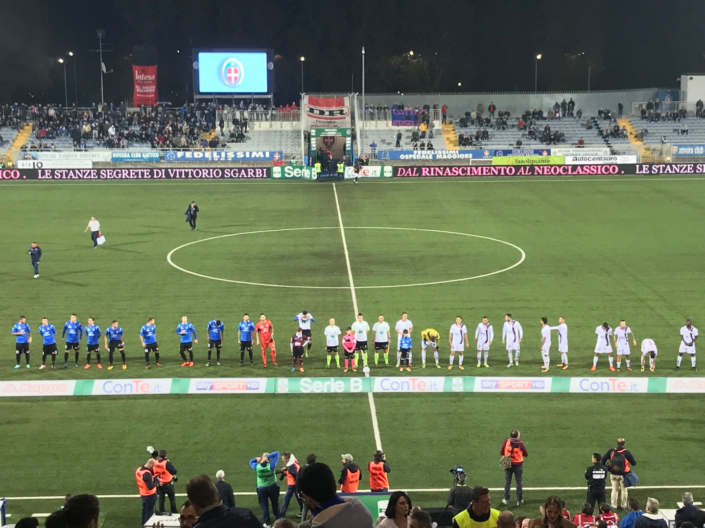 Novara KO casalingo con la Salernitana