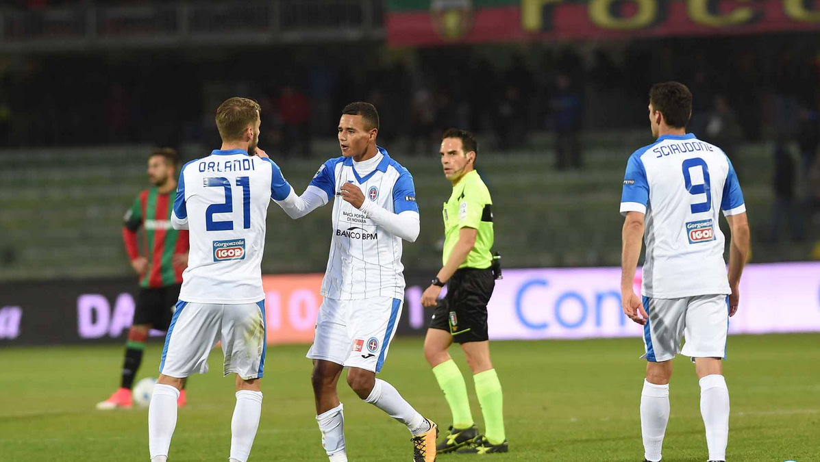 Novara calcio a Terni è solo pareggio