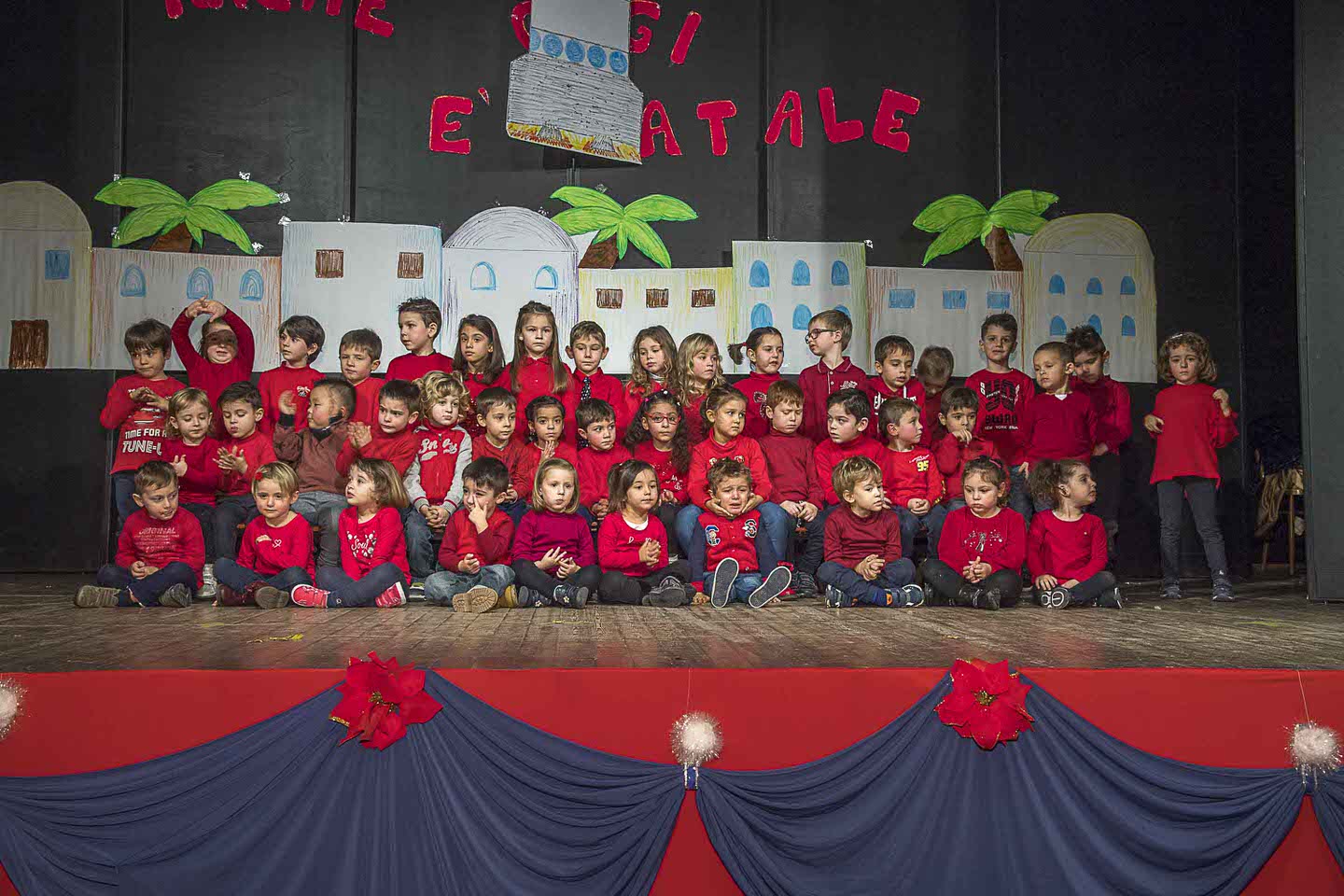 Recite natalizie dei bambini degli asili di Tornaco, Nibbiola e Vespolate