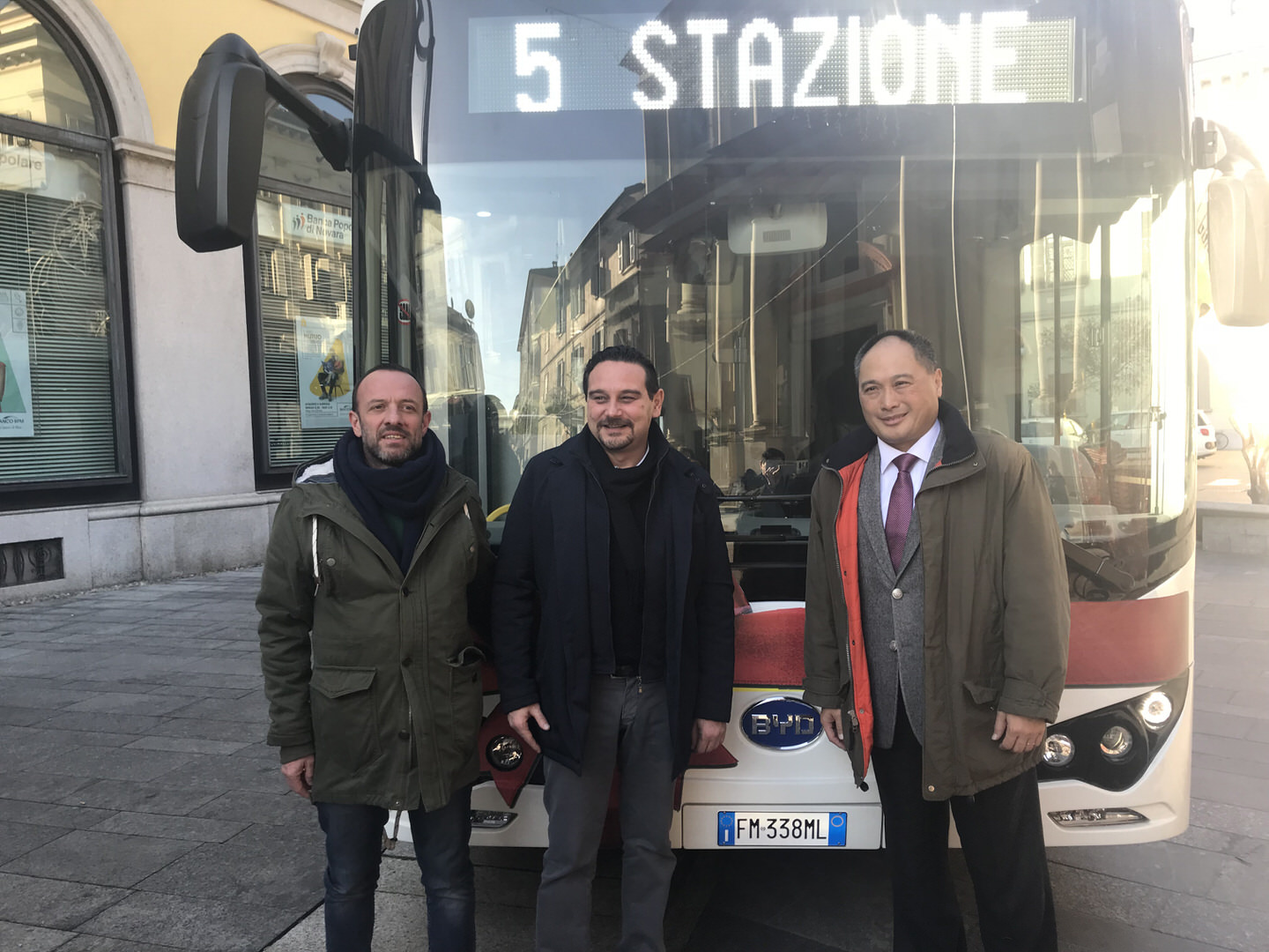Novara: da venerdì 15 la linea 5 della Sun avrà mezzi elettrici