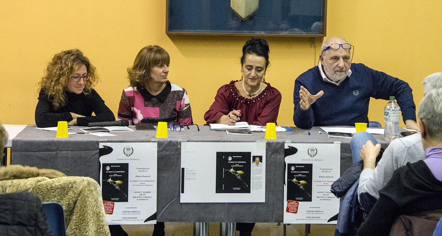 Grignasco, presentato in biblioteca il nuovo libro di Enrico Zanolini