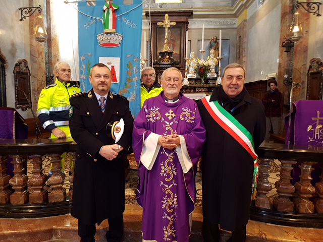 San Pietro Mosezzo, ingresso del nuovo parroco don Franco Ramella
