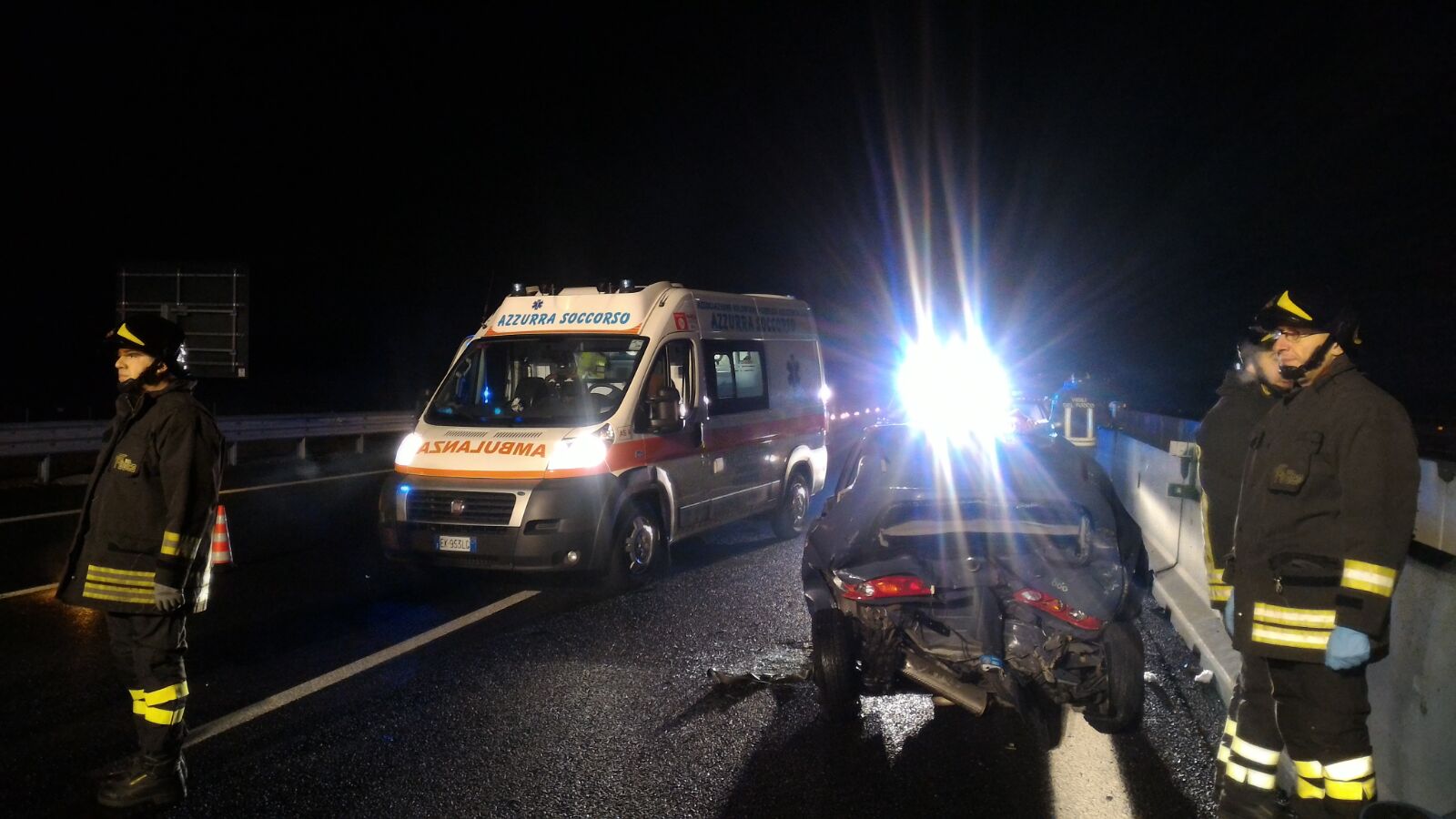 Incidente mortale in autostrada, nei pressi di Romentino [aggiornato]