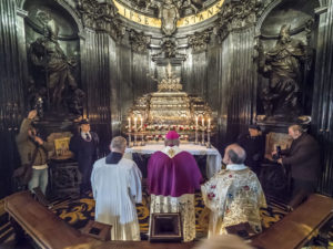 L'apertura dello scurolo per San Gaudenzio 2018
