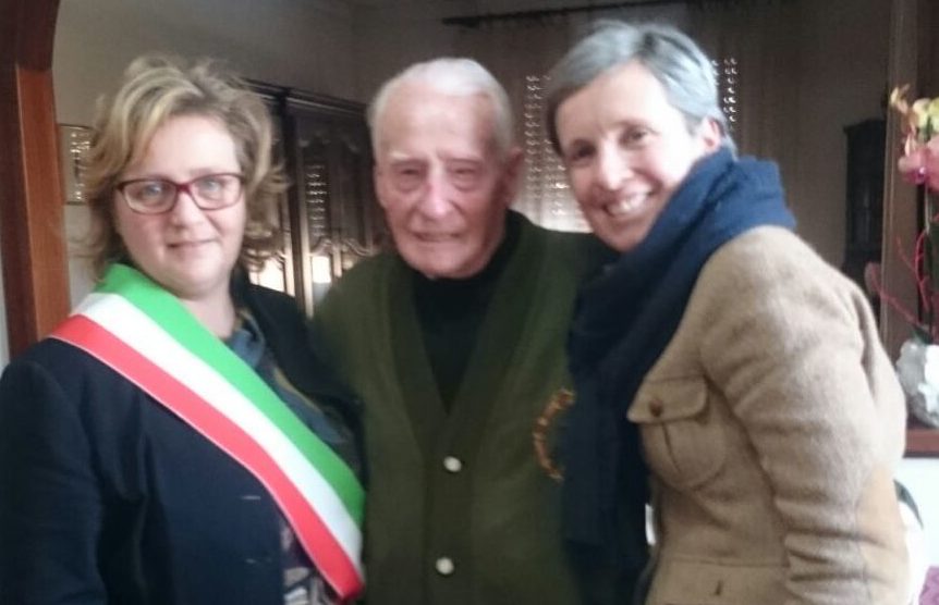 Fontaneto d’Agogna: nato il 25 gennaio 1912, Nini Nobili ha compiuto i 106 compleanni