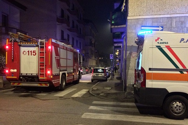Novara, fuga di gas, famiglia al Pronto Soccorso