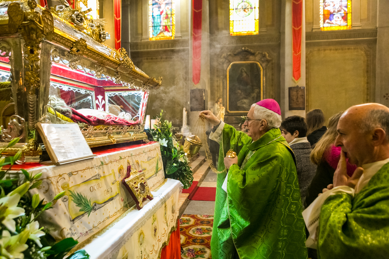 Borgolavezzaro, Santa Giuliana, festa con il cardinal Poletto