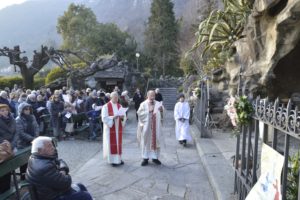 Cannero grotta Lourdes giornata del malato
