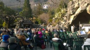 Cannero grotta Lourdes giornata del malato