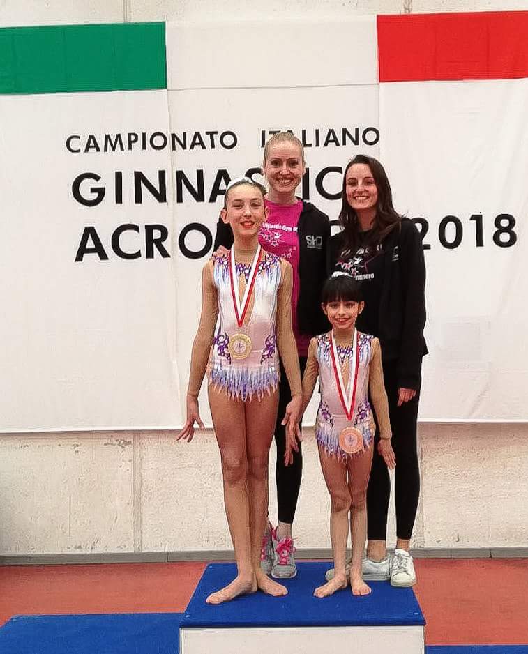 BORGOMANERO TRE MEDAGLIE D'ORO A VIGNATE PER LA FUNTASTIC GYM