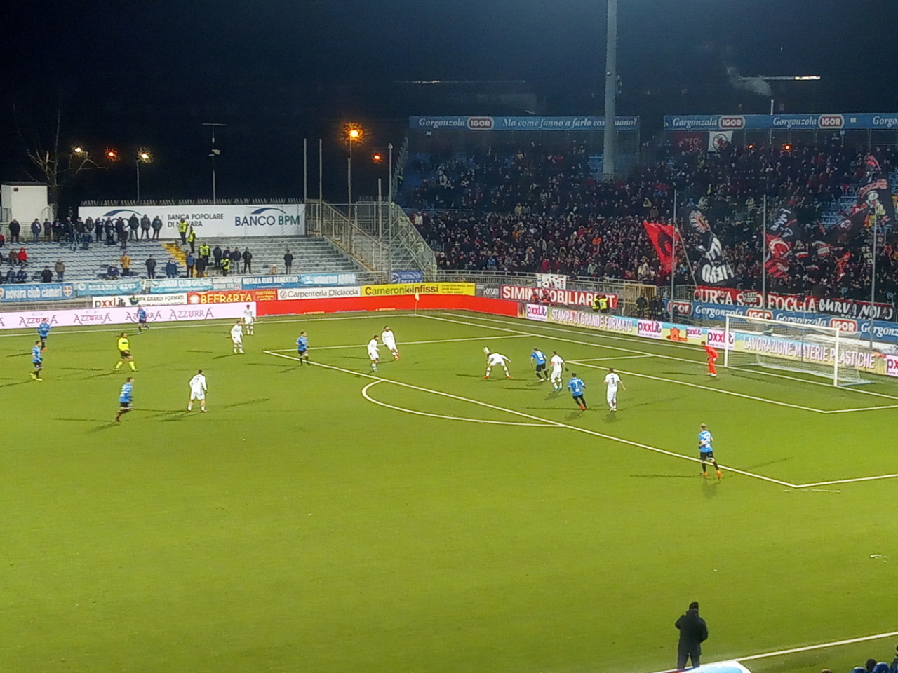 Per il Novara Calcio brutta sconfitta in casa per 1 a 0 con il Foggia