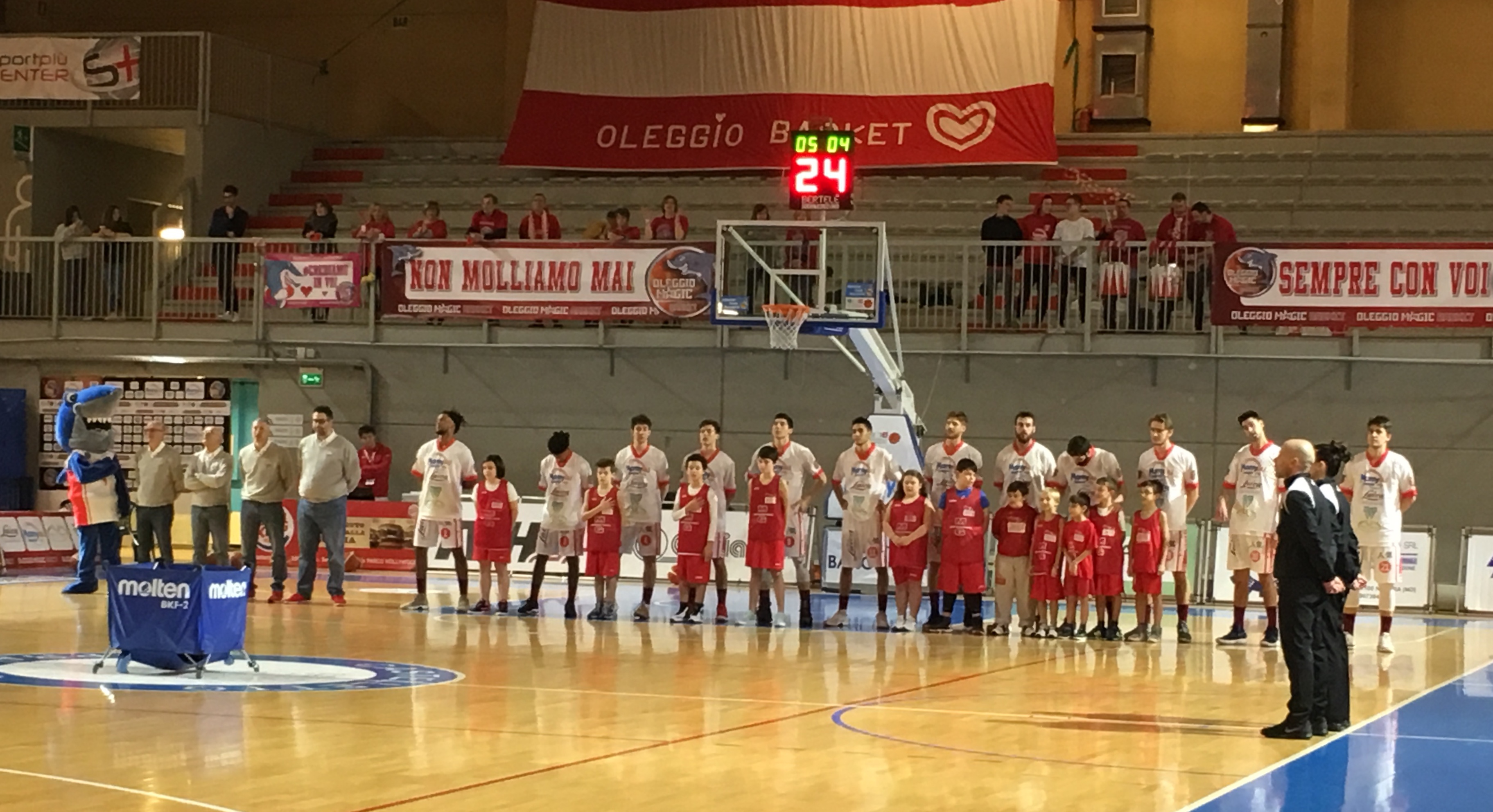 Oleggio Magic Basket grande vittoria contro Montecatini
