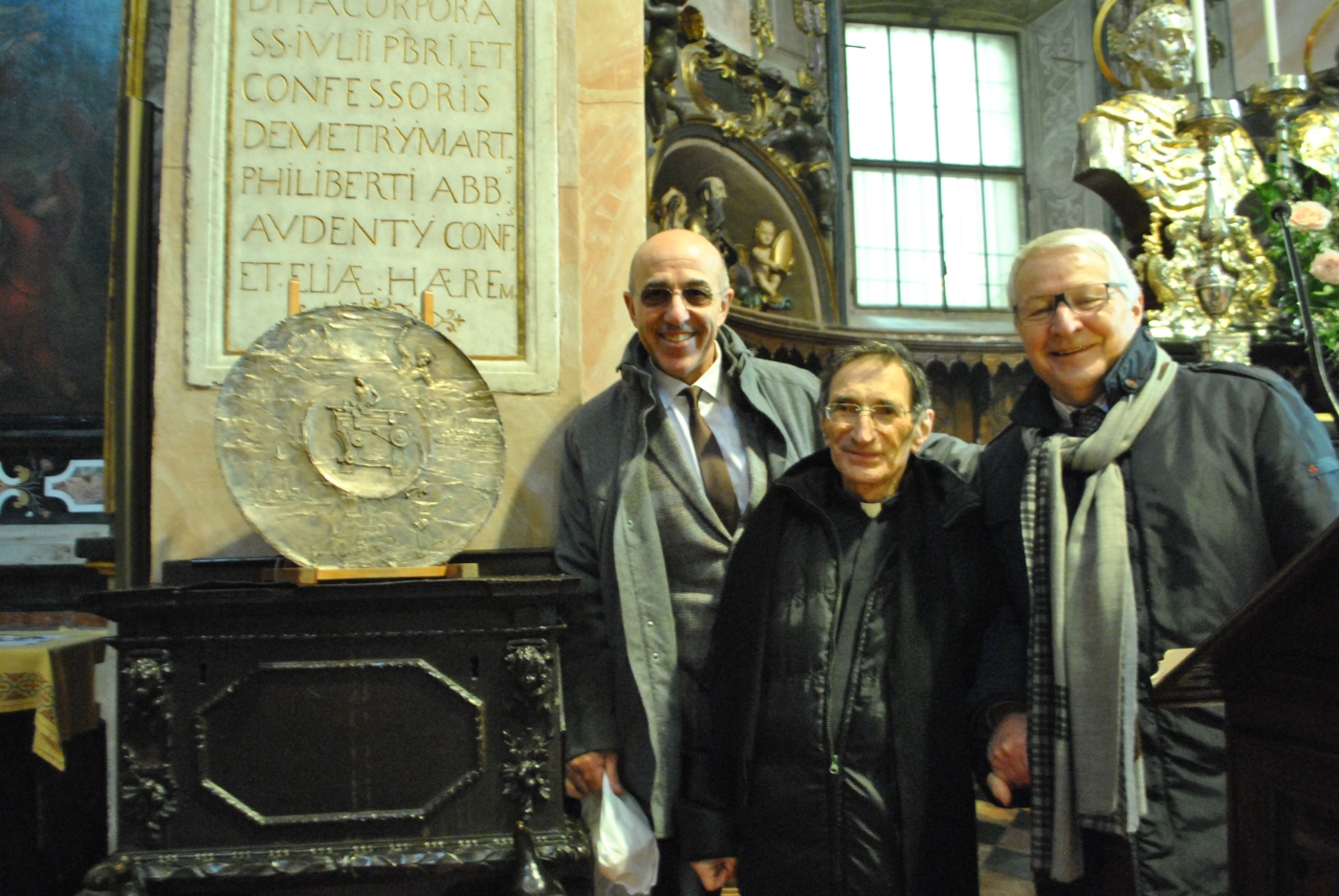 L’associazione Metallurgici del Cusio e della Valsesia alla festa di San Giulio