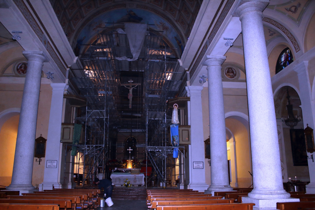 Romagnano Sesia, restauri in corso nell’abbazia di San Silvano
