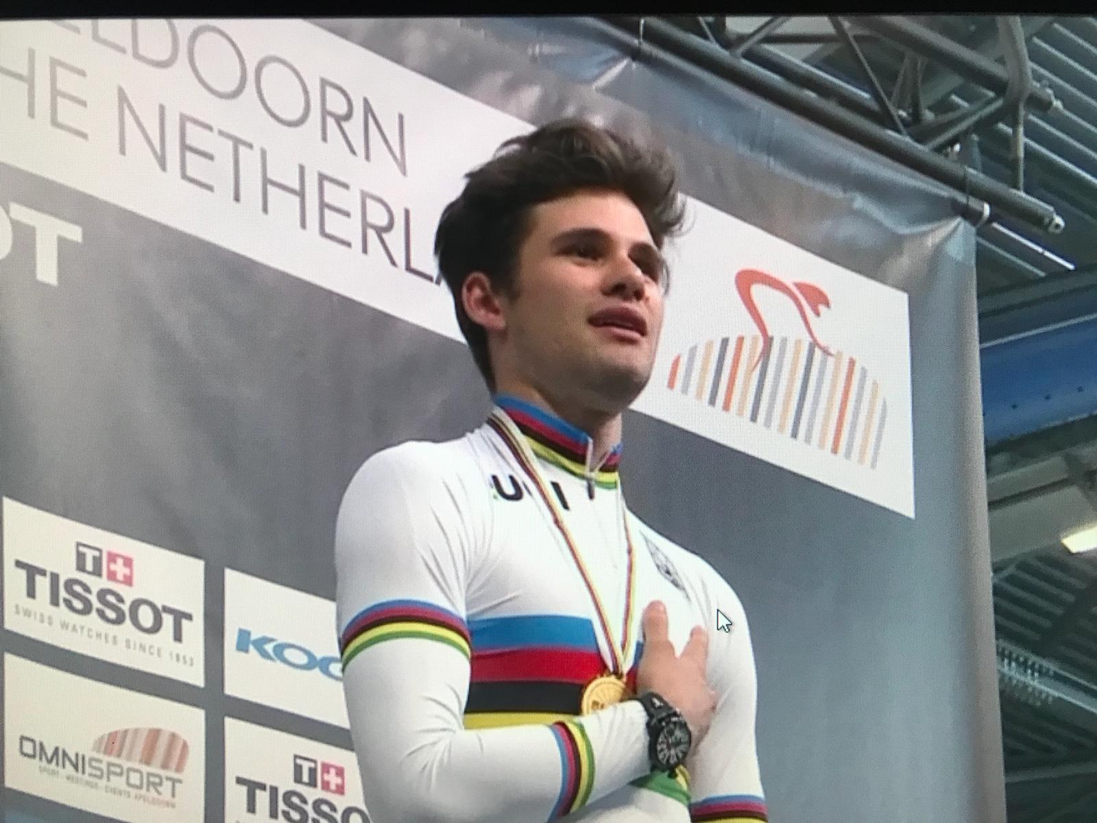 Filippo Ganna campione del mondo e record italiano su pista in Olanda