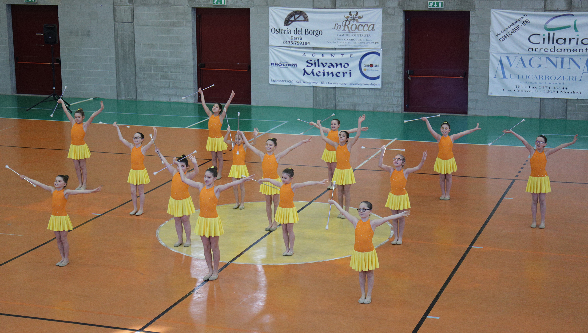 Twirling Santa Cristina, 9 medaglie alla 2ª prova Piemonte/Liguria Serie B e C