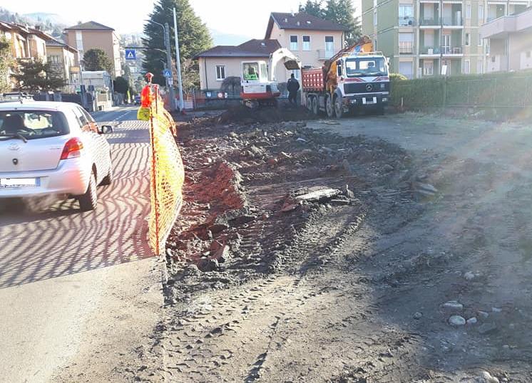 A Verbania nuovi parcheggi in via XXIV Maggio