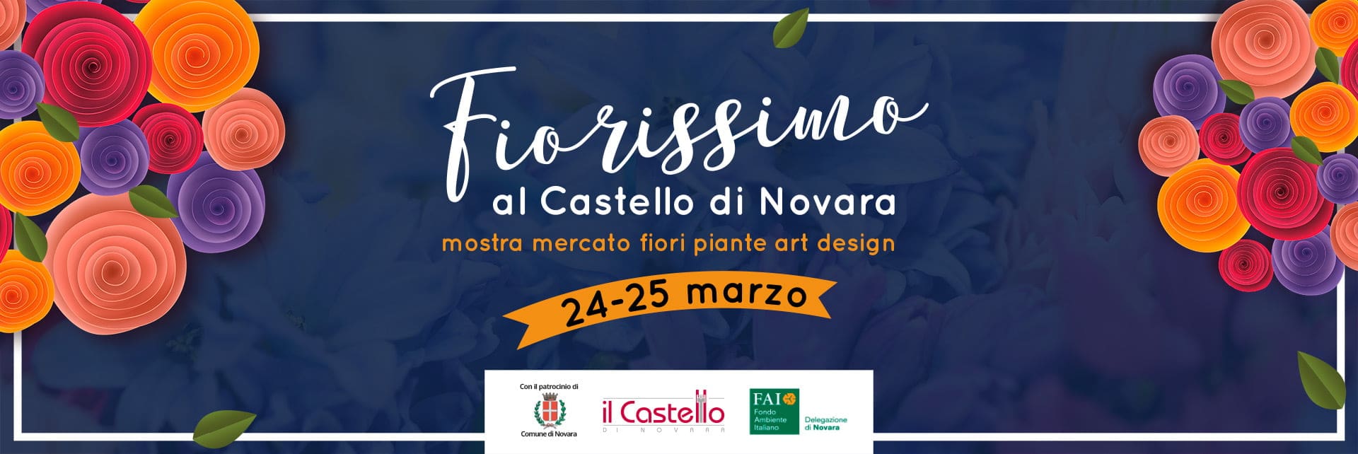Al Castello di Novara l’evento Fiorissimo, mostra con giori, piante e art design