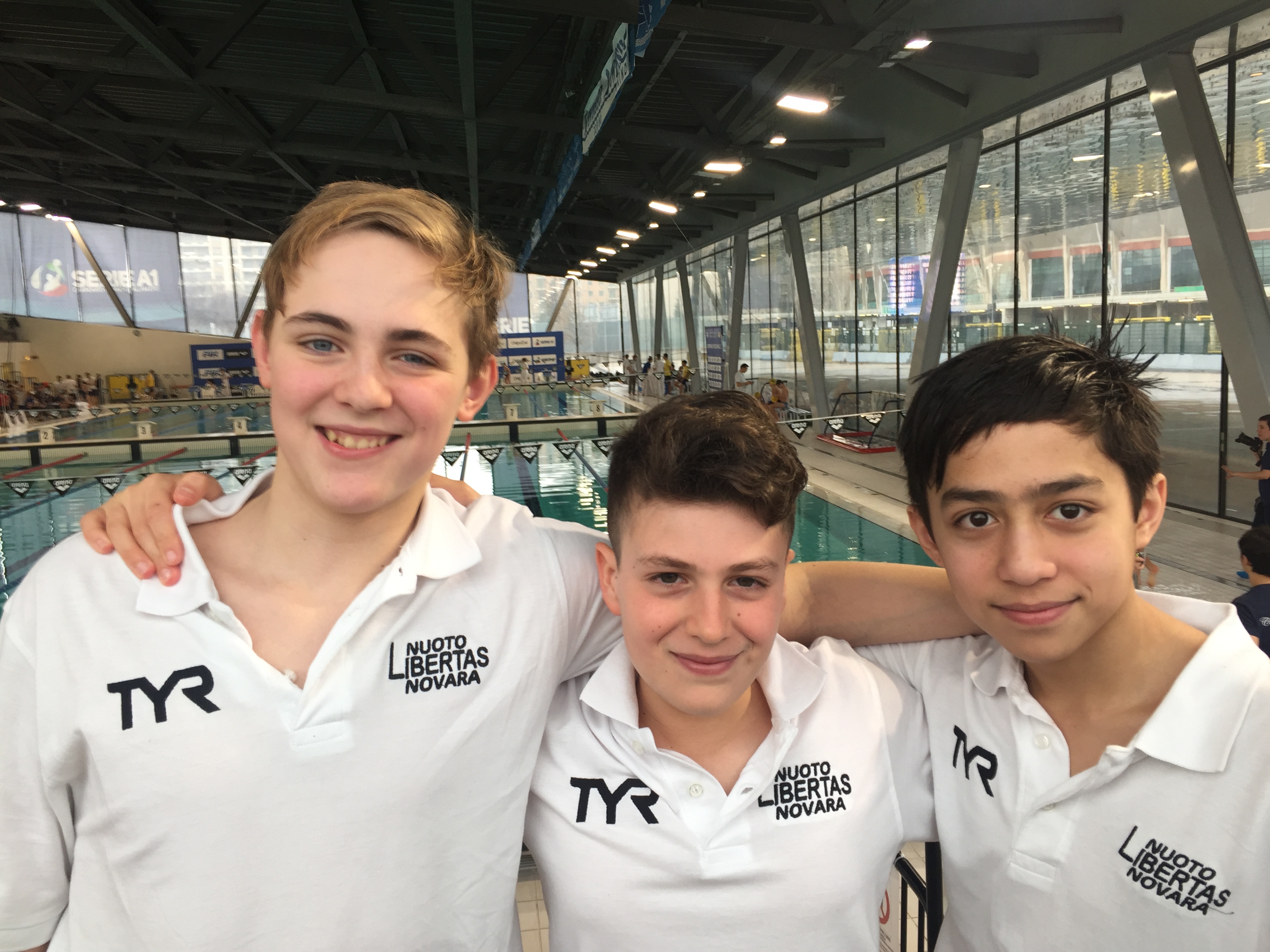 Libertas Team Novara, doppio podio al Gran Prix regionale di nuoto