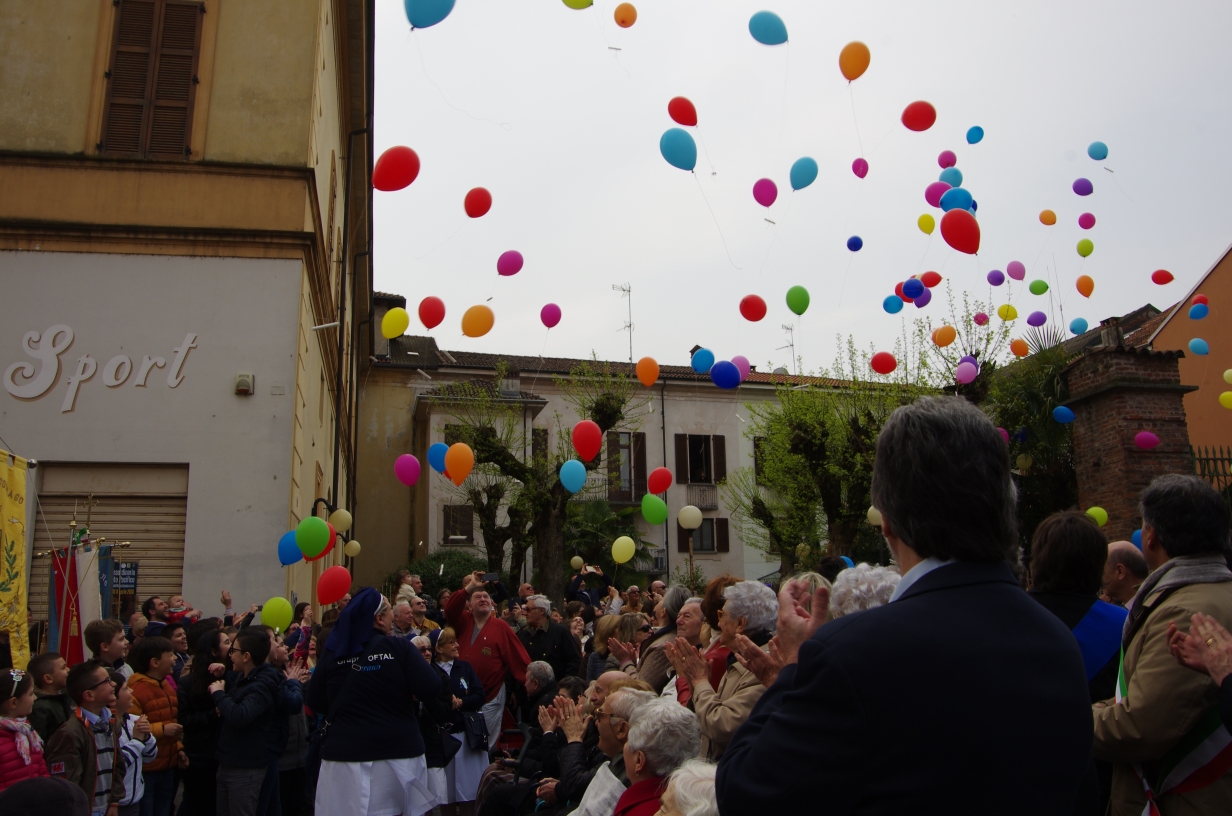 Cerano, domenica in Albis 8 aprile