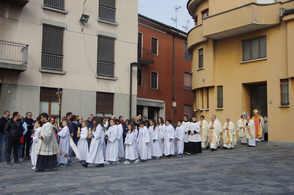 Cerano, domenica in Albis 8 aprile