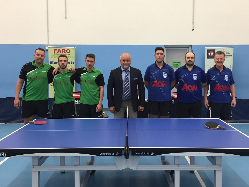 Tennis tavolo Romagnano, vittoria per 4 a 1 con il TT Milano