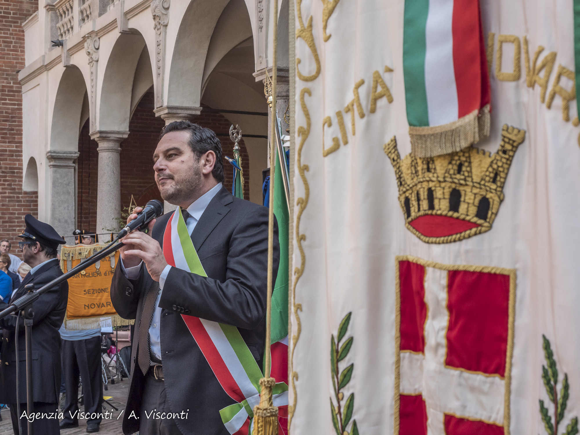 25 Aprile 2018 Novara, festa delle celebrazioni del 73° anniversario della Liberazione