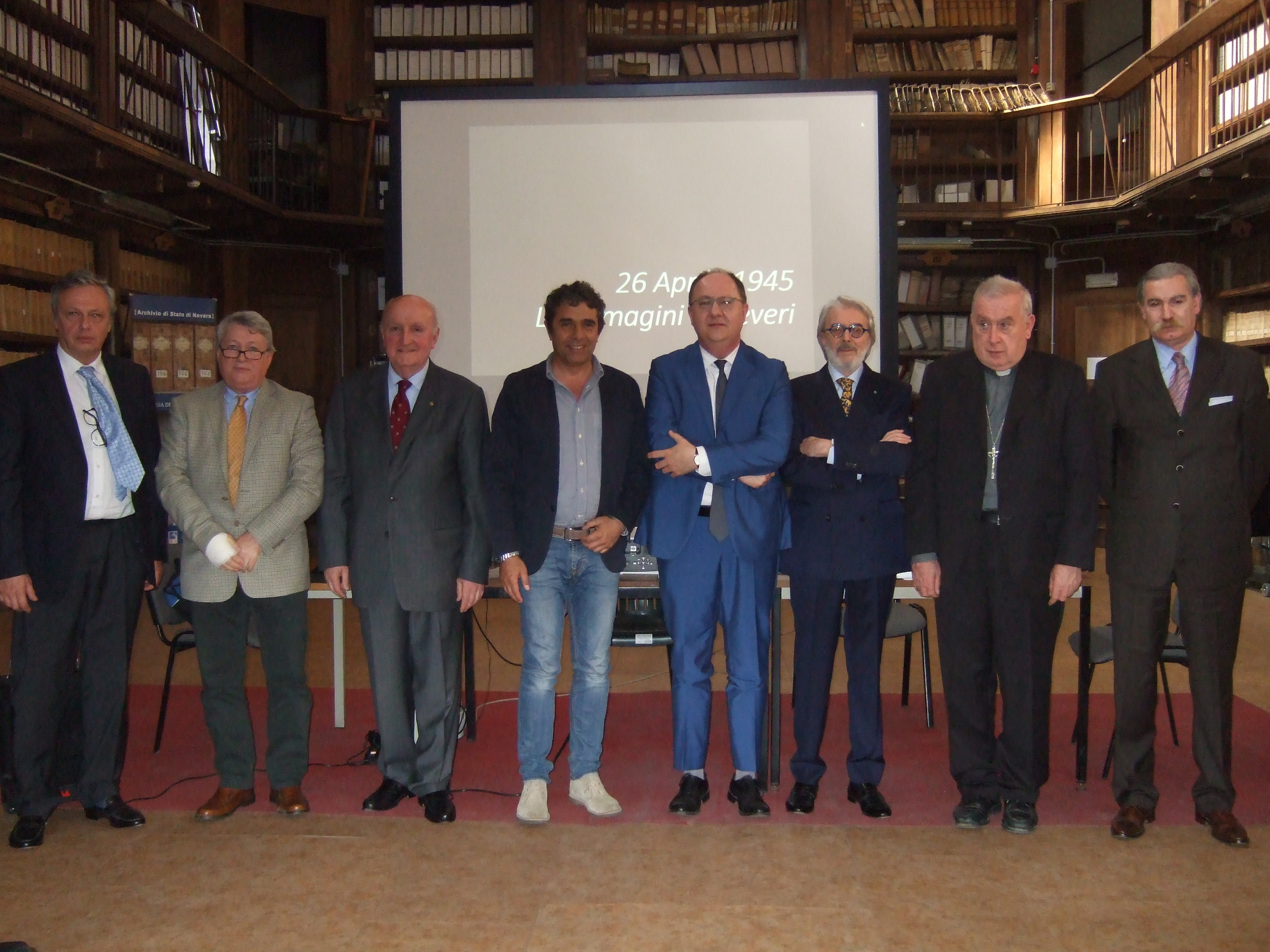 All’Archivio di Stato, presentato il libro di Bonzanini sulla Liberazione di Novara