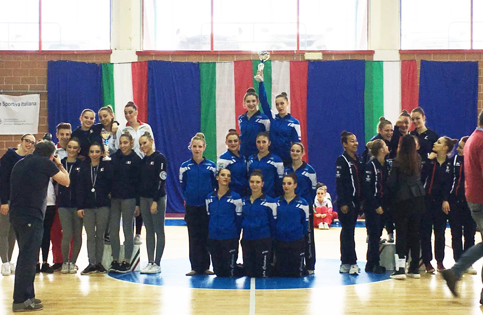 Twirling Santa Cristina Borgomanero: sul podio la serie A nella 2ª prova