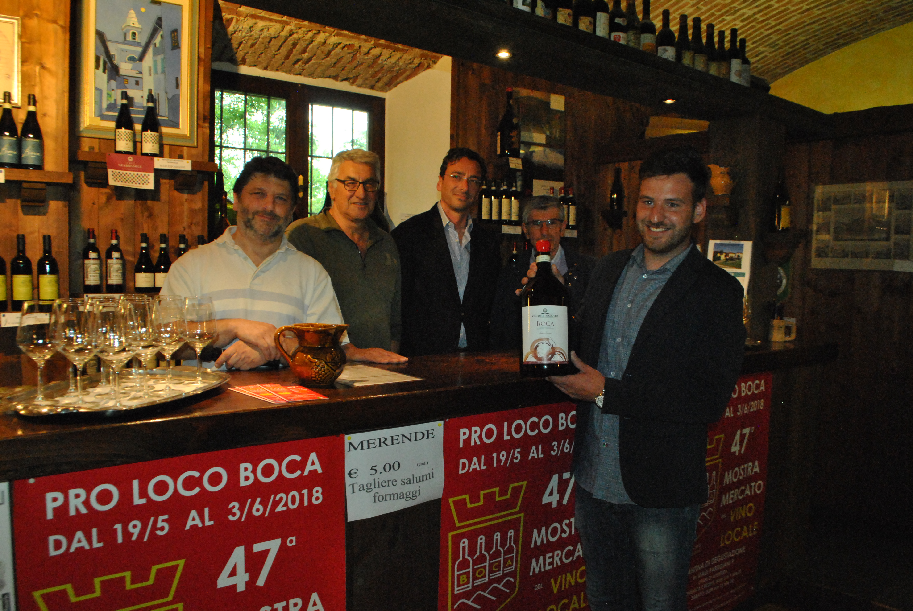 Boca   Aperta la 47esima “Mostra del vino doc e del vino locale”