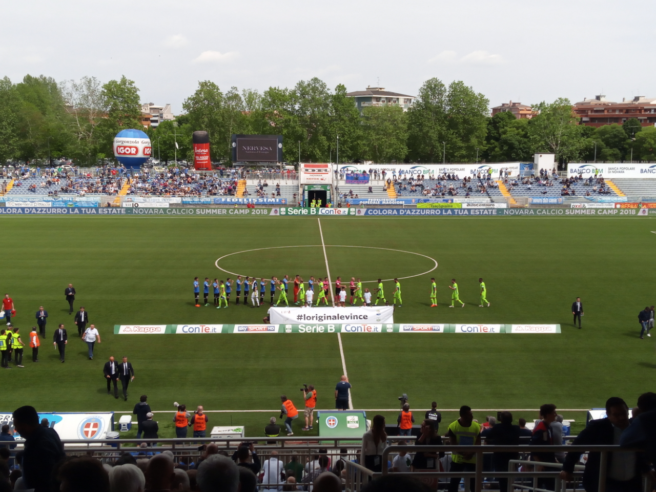 Novara calcio per la salvezza serve ritrovare la vittoria con Perugia ed Entella