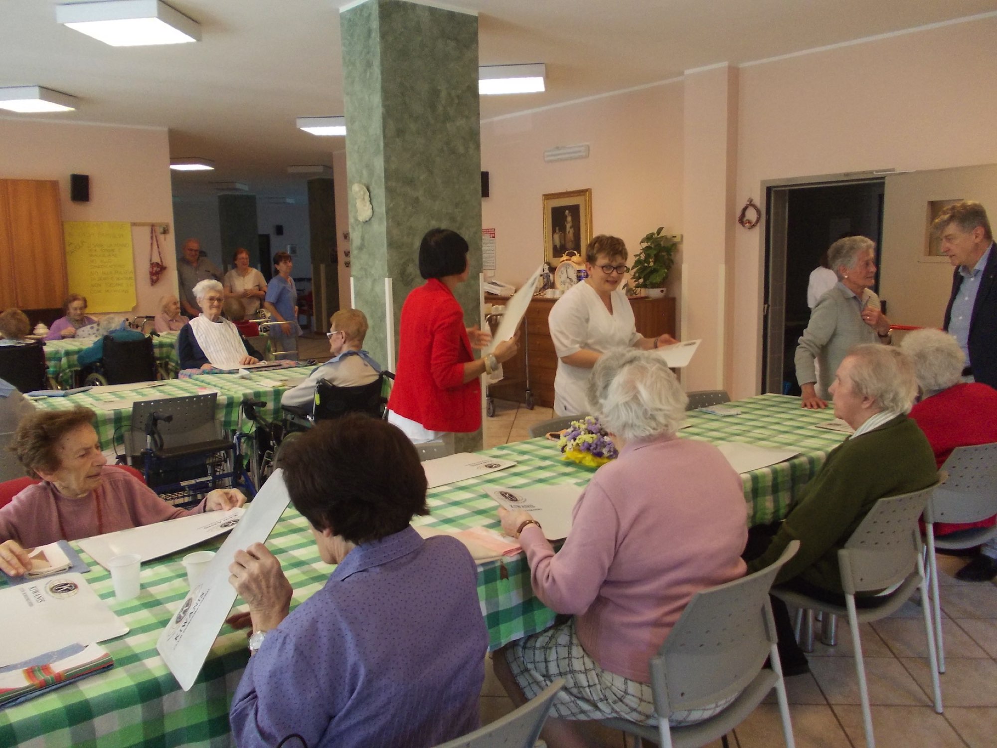 Il Kiwanis club Borgomanero alla Casa famiglia di Santo Stefano