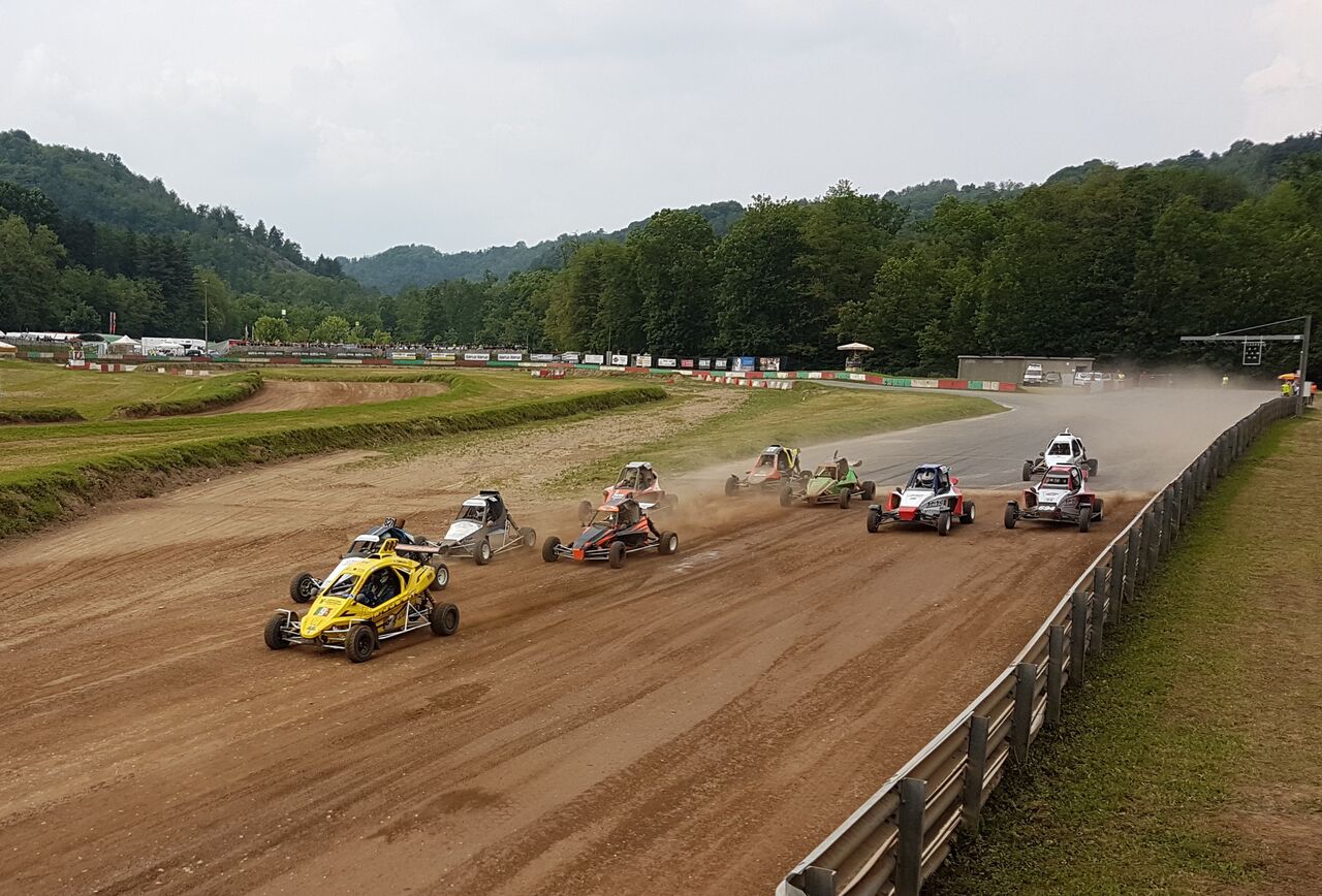 Maggiora, campionato italiano rallycross: vittorie per Zoppetti, Carretti e Ortfeldt