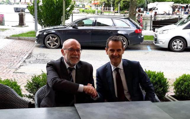 Omegna, cambio al vertice dell’Asl Vco: Caruso ha accolto Penna