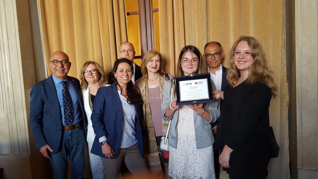 Il Ferrini di Verbania premiato a Roma da Caritas e Ministero dell’Istruzione