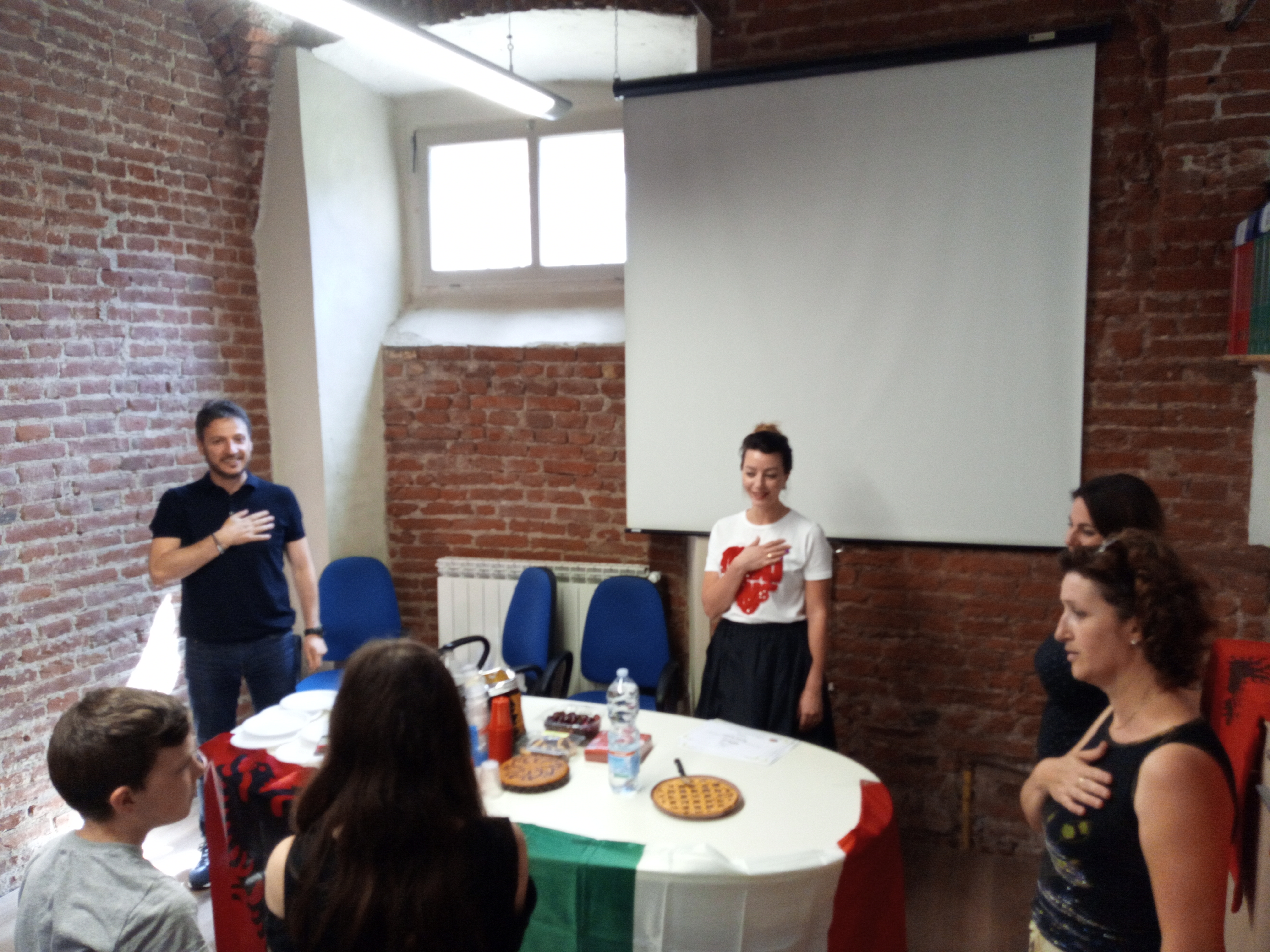 Festa per l'Associazione Ura di Novara per la scuola di lingua albanese