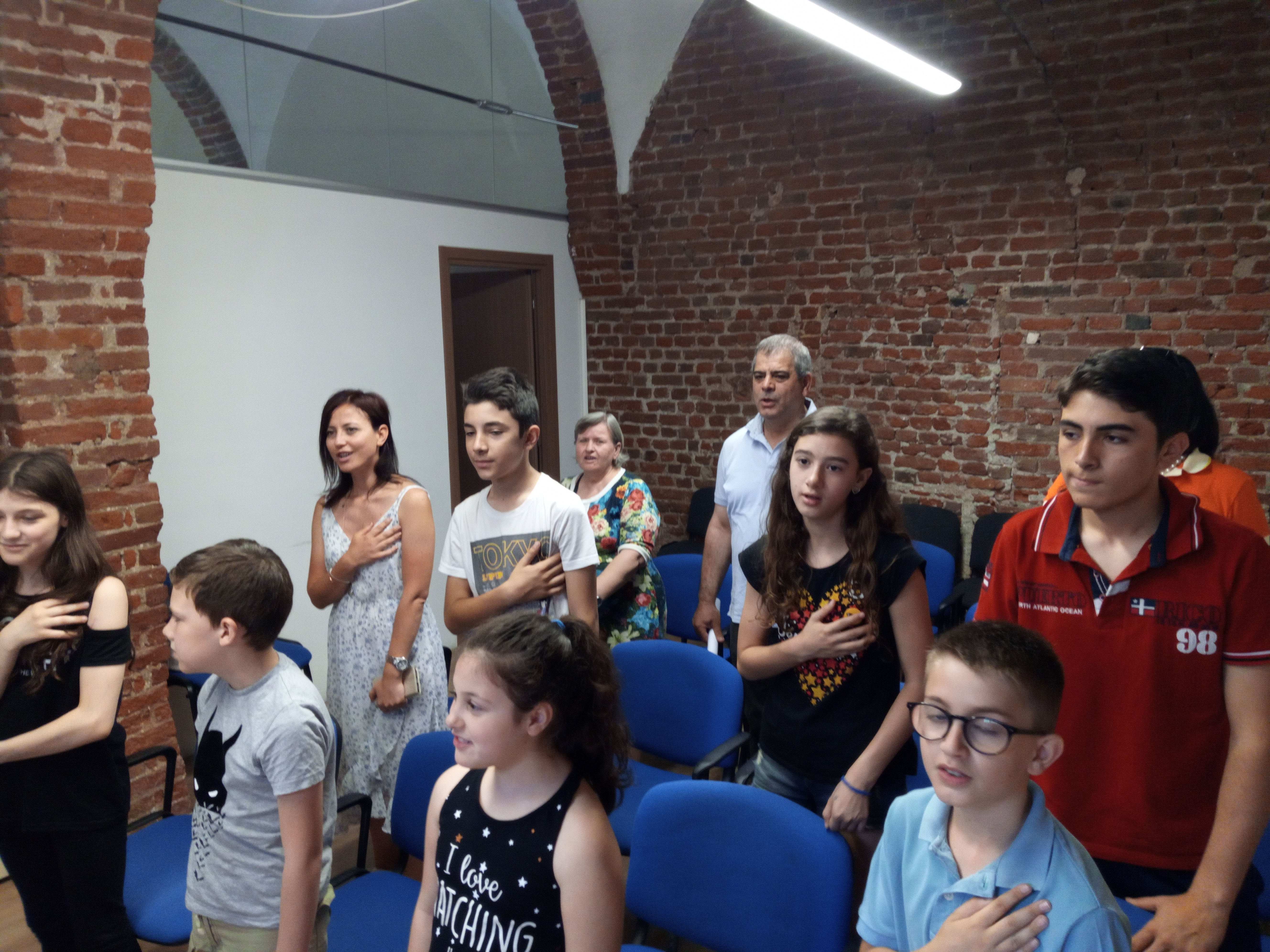 Festa per l'Associazione Ura di Novara per la scuola di lingua albanese