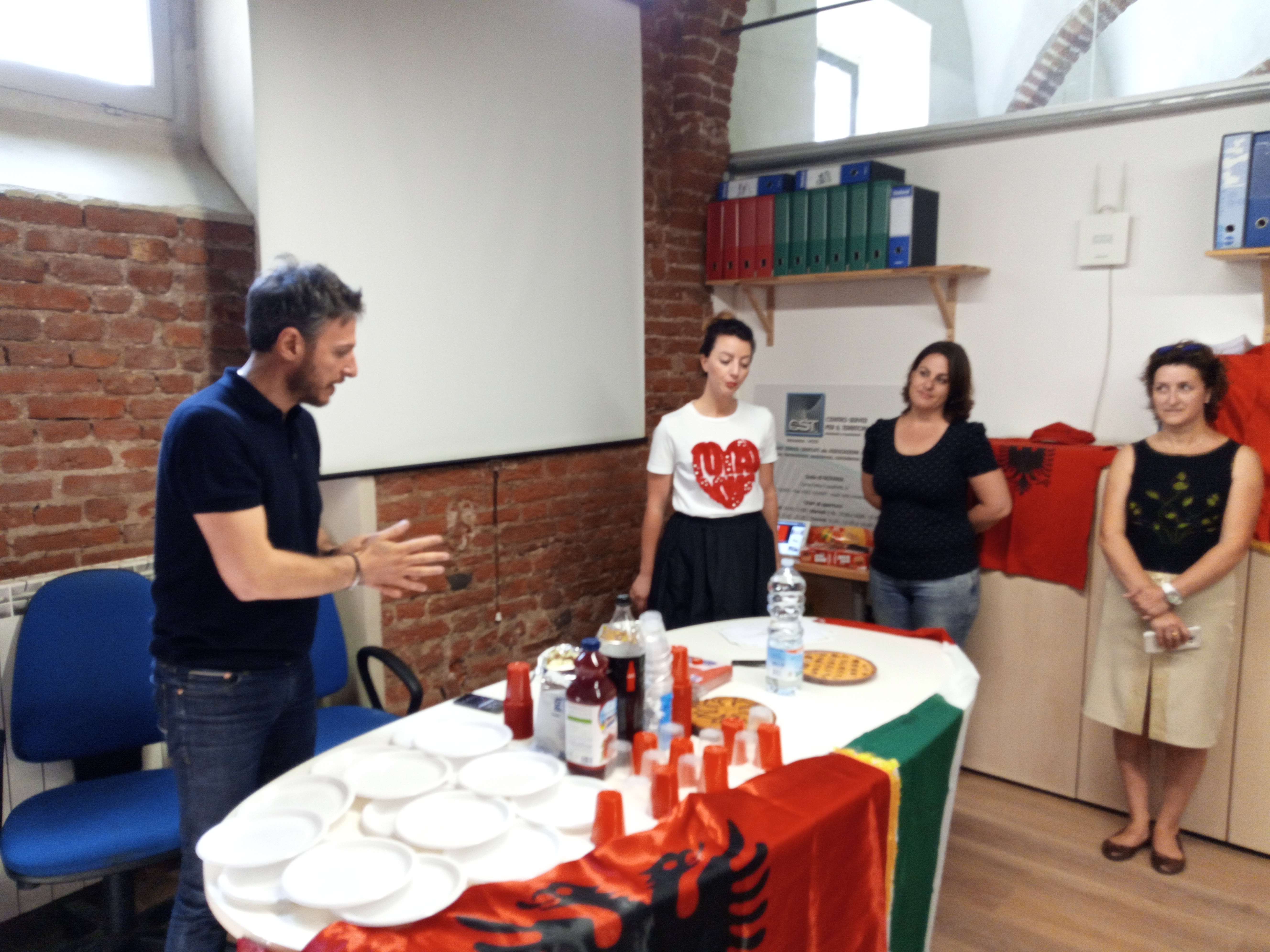 Festa per l'Associazione Ura di Novara per la scuola di lingua albanese