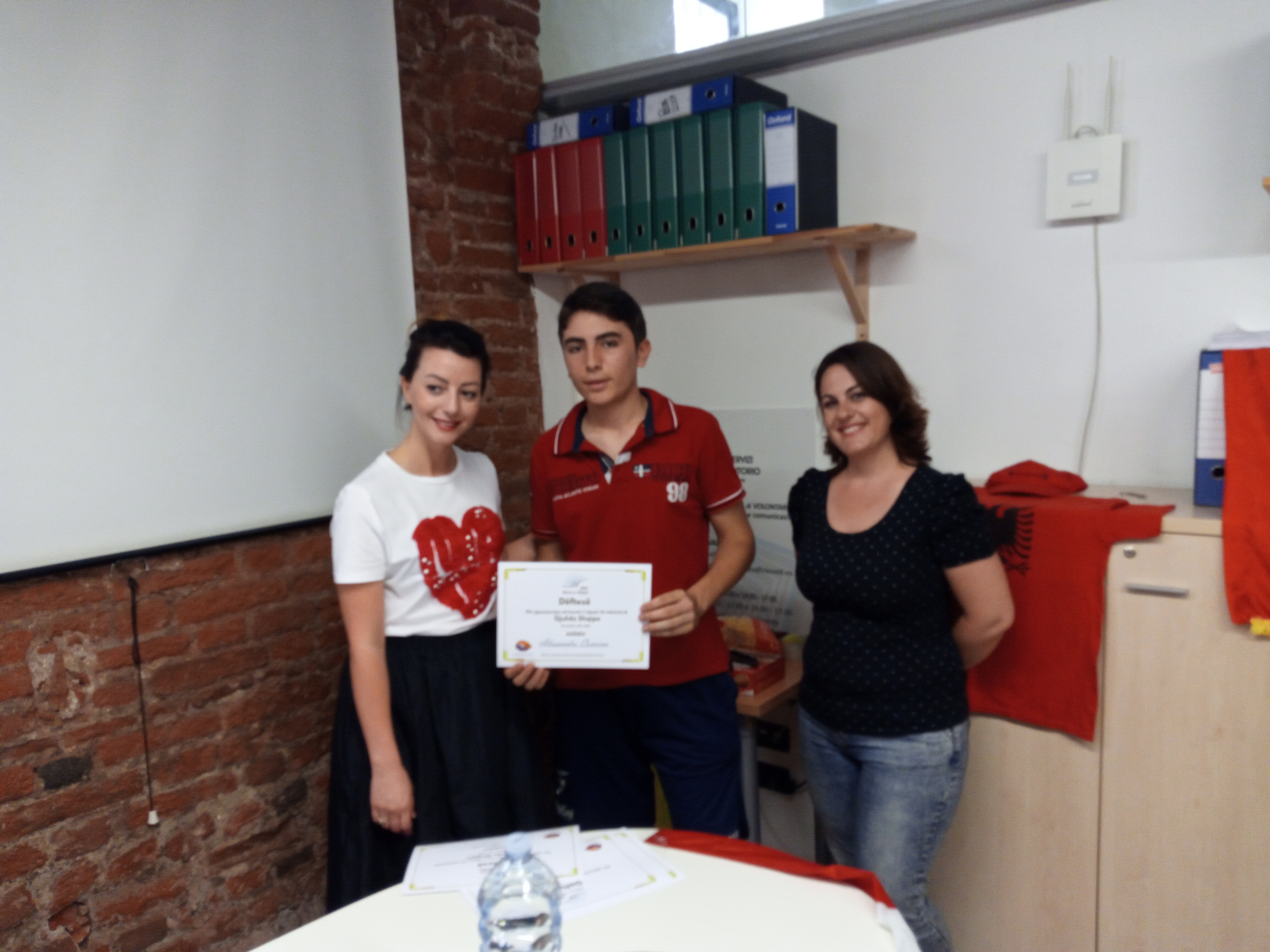 Festa per l'Associazione Ura di Novara per la scuola di lingua albanese
