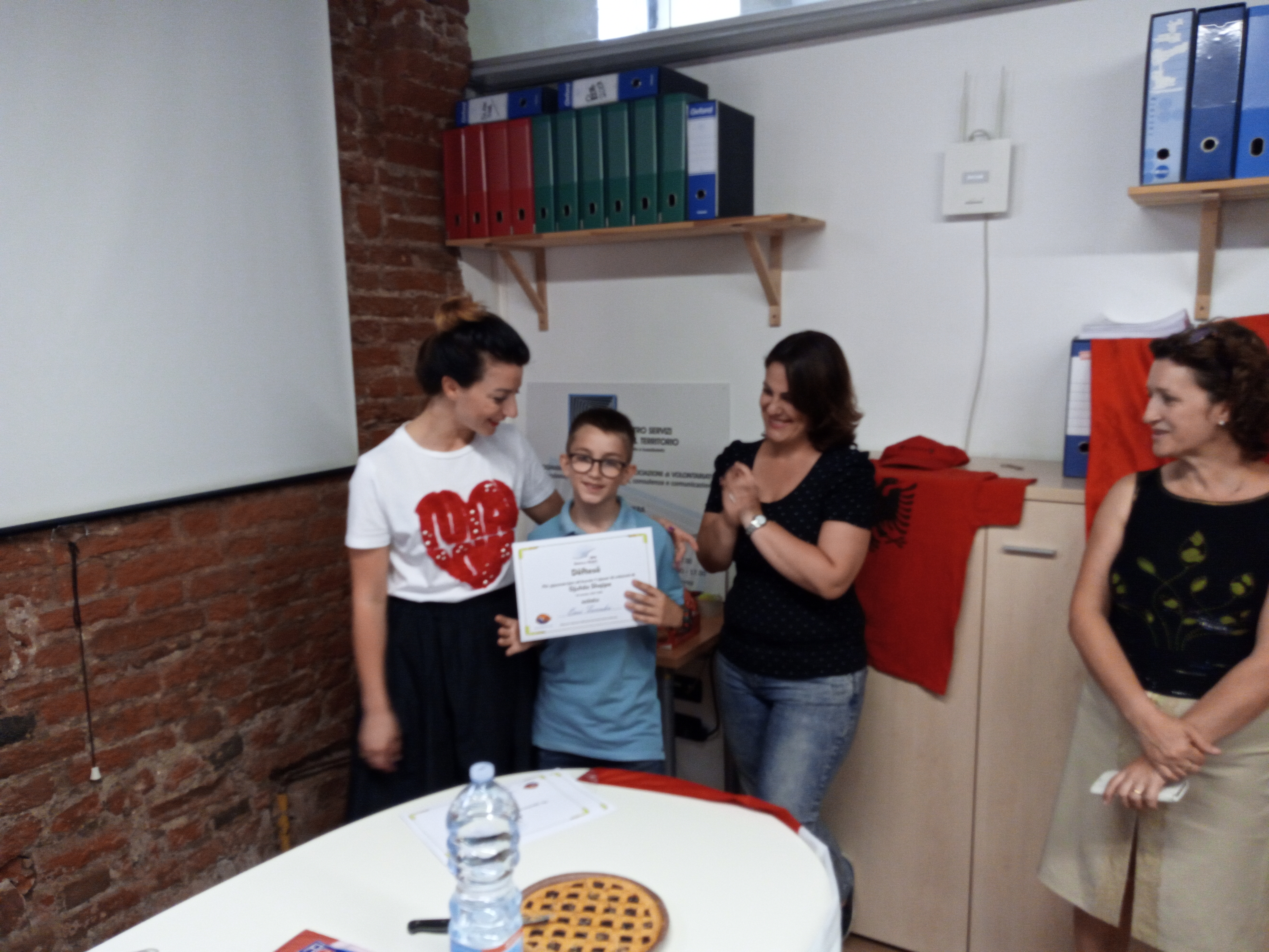 Festa per l'Associazione Ura di Novara per la scuola di lingua albanese
