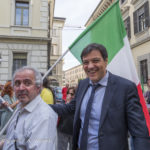 Presidio per sostenere Mattarella