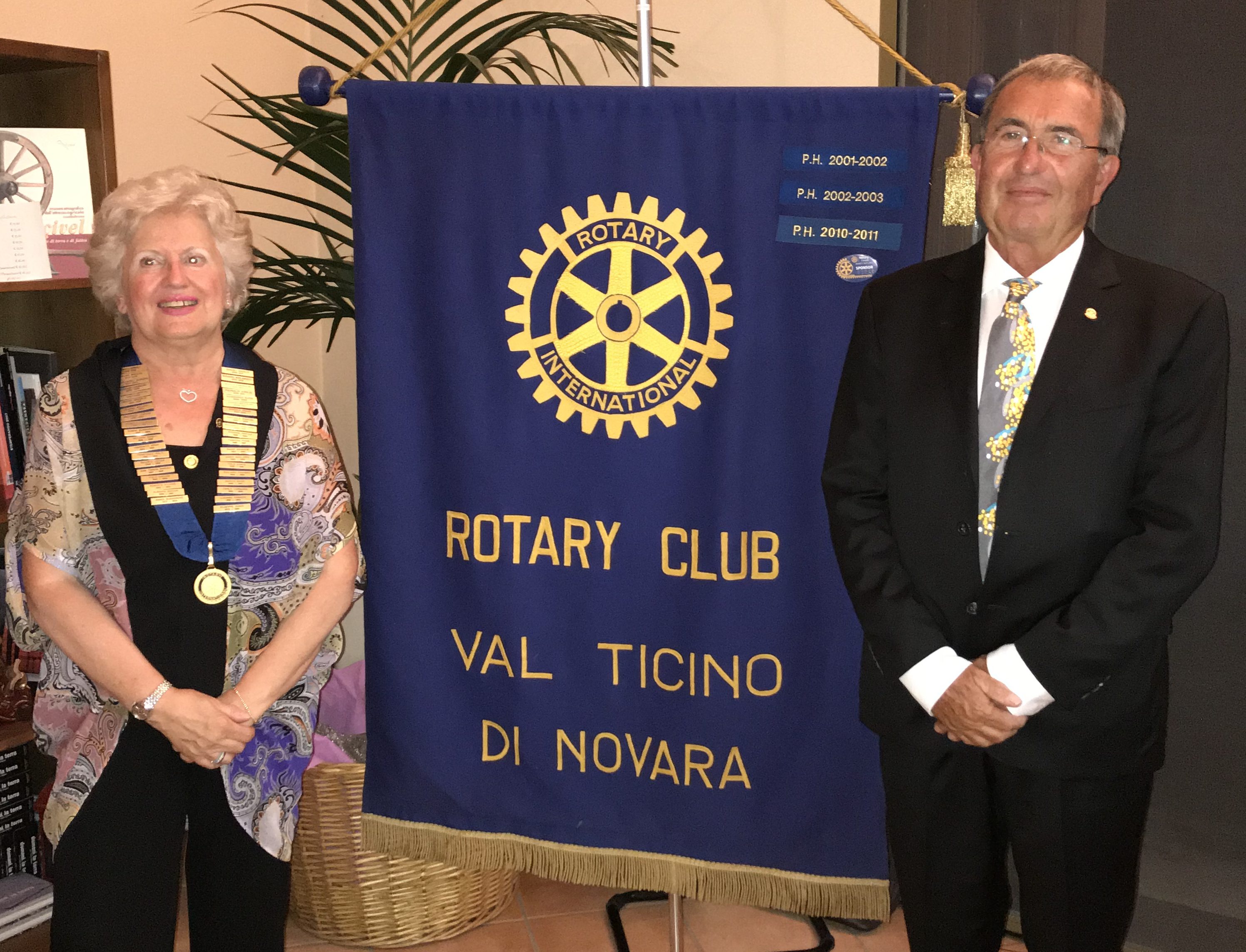 Carla Occhetta nuovo presidente del Rotary Club Val Ticino Novara