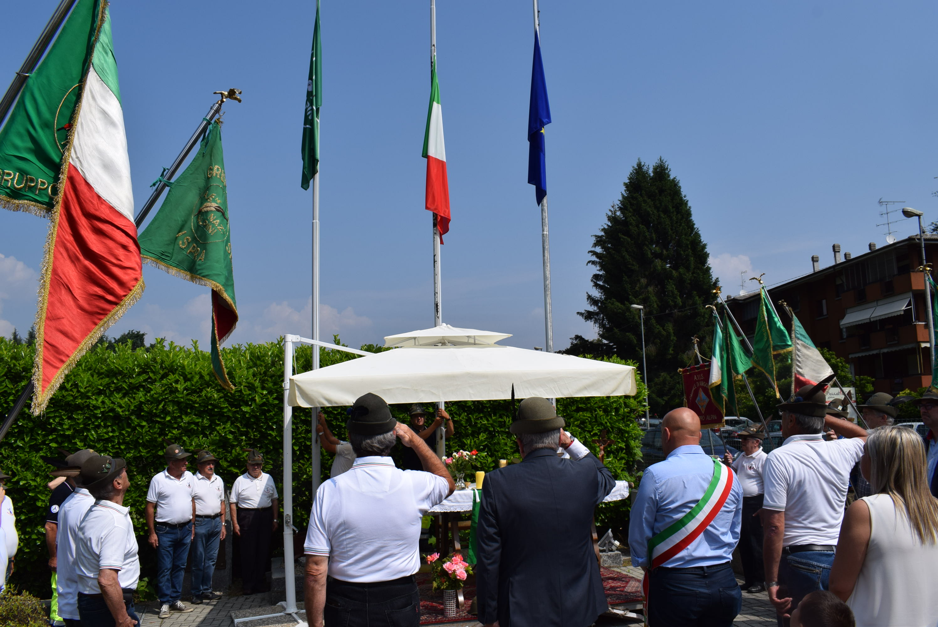 La sagra degli alpini di Borgomanero
