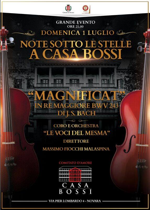 Il Magnificat di Bach a Casa Bossi con Le voci del Mesma e il maestro Fiocchi Malaspina