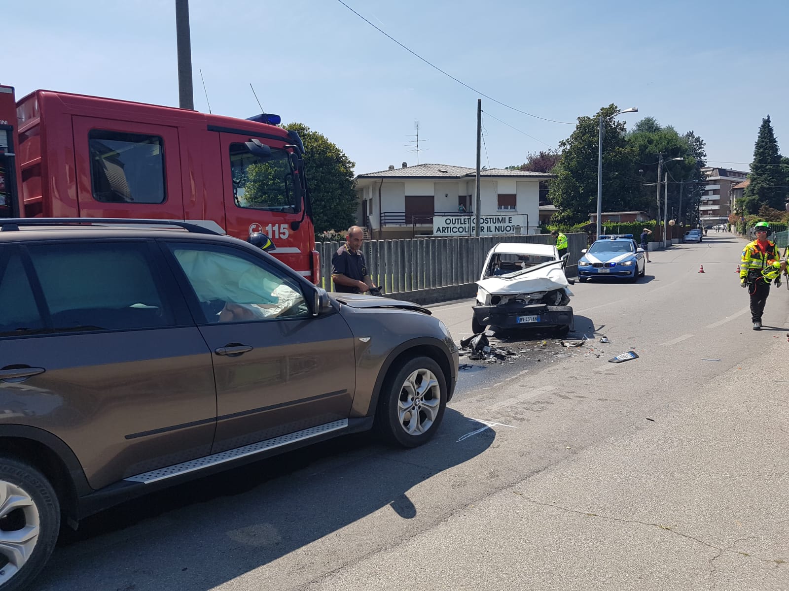 Incidente mortale a Oleggio. Domenica altri due gravi sinistri a Momo e Carpignano