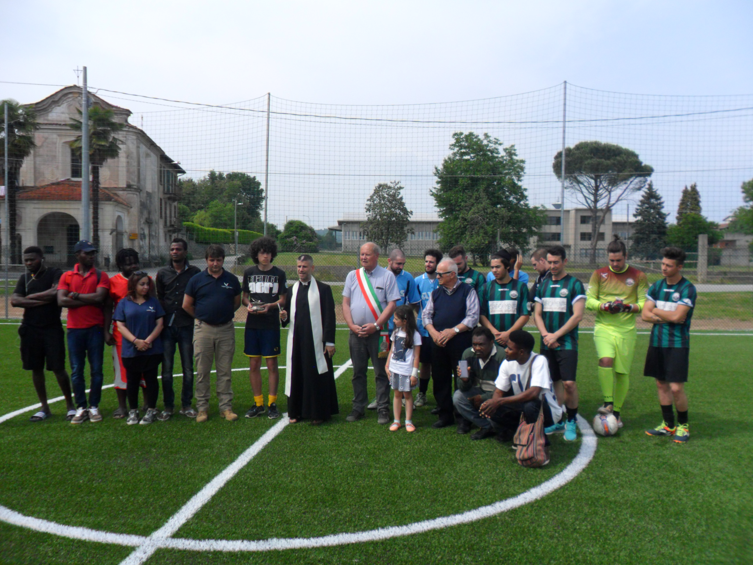 Maggiora, nuovo campo di calcetto a cinque
