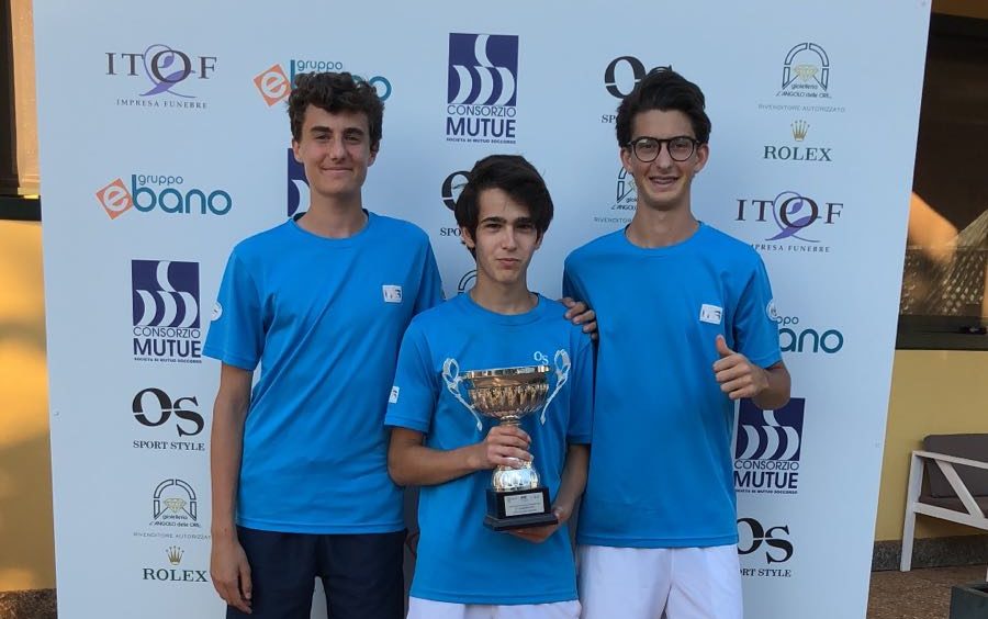 TC Piazzano, l’Under 16 maschile conquista il Titolo Regionale