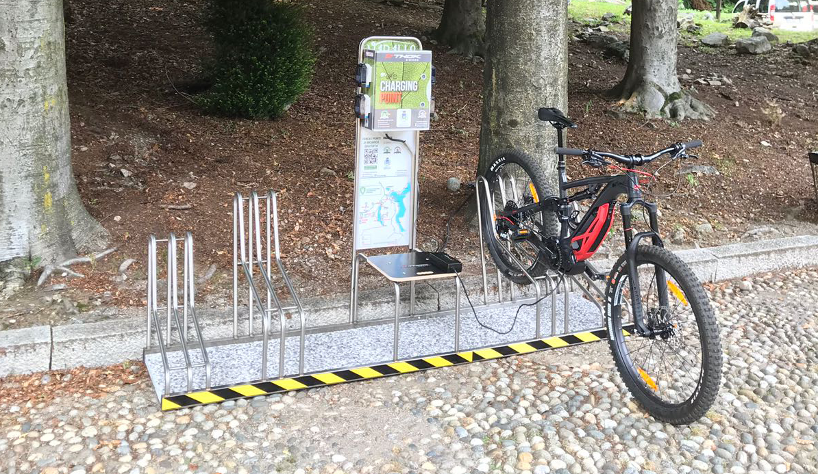 Colonnine di ricarica per bici elettriche a Varallo Sesia