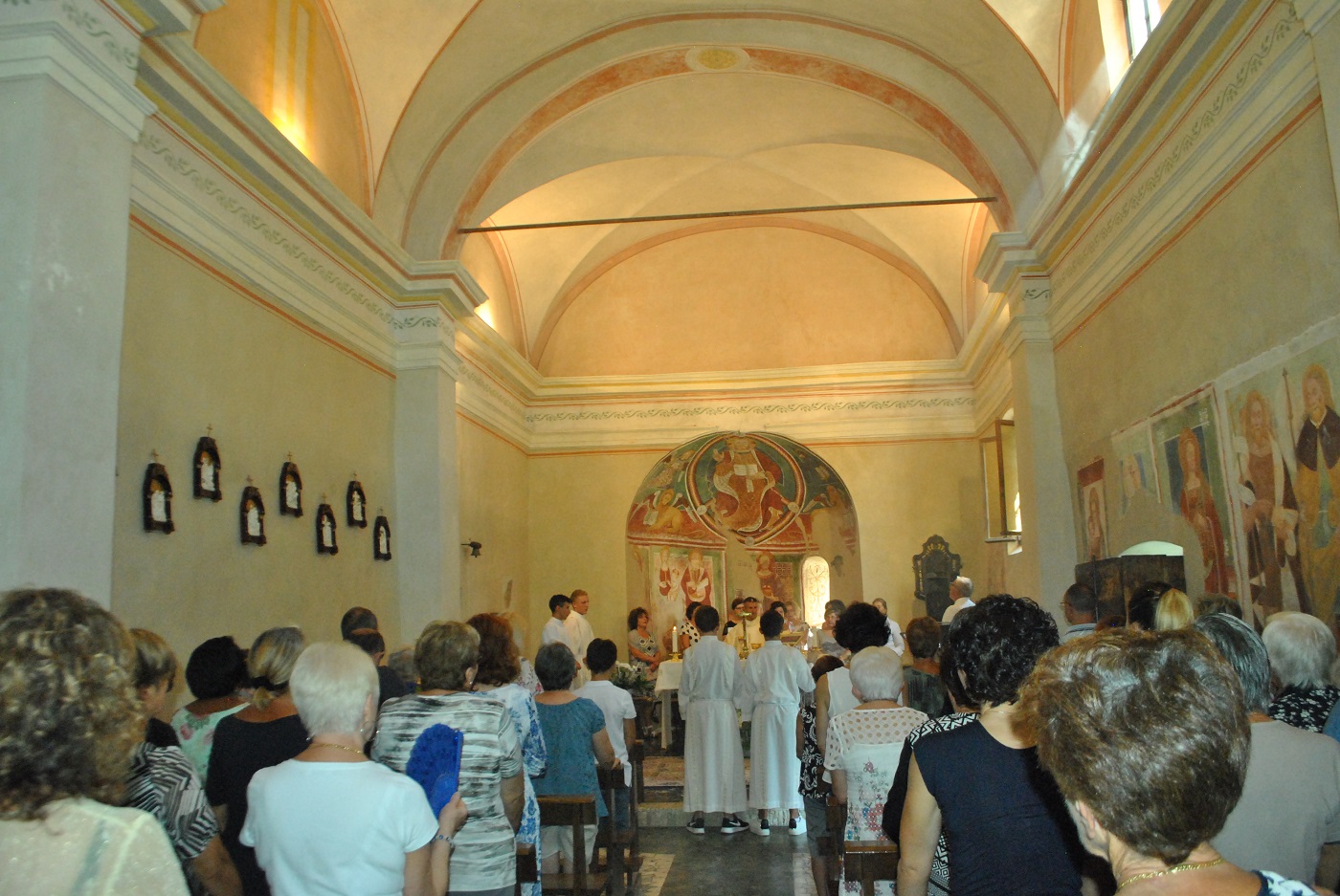 Marzalesco di Cureggio La festa della Madonna della neve