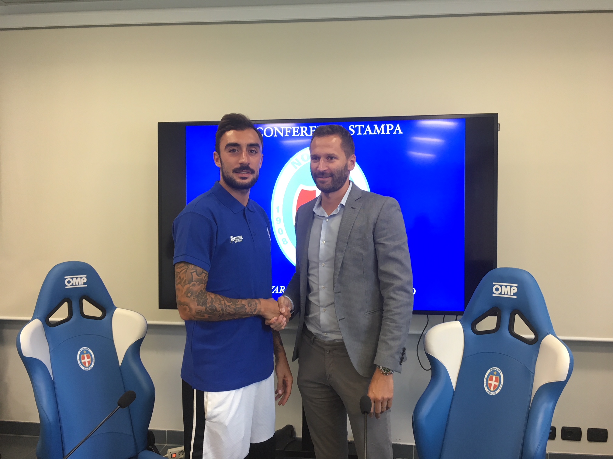 Tommaso Bianchi: «Novara la piazza giusta». Ufficiale l’arrivo di Cacia